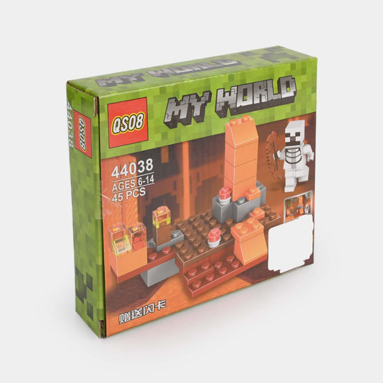 My World Minecraft-Themed Building Block Set
