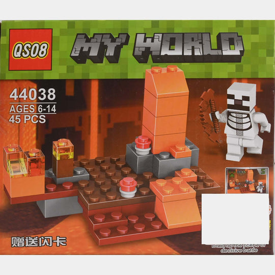 My World Minecraft-Themed Building Block Set