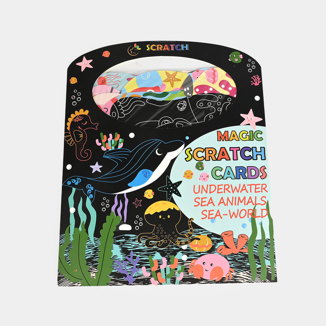 Magic Scratch Cards Art Set