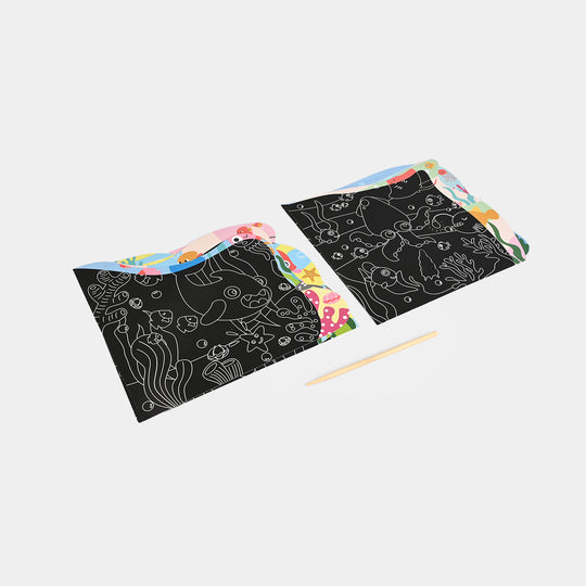 Magic Scratch Cards Art Set