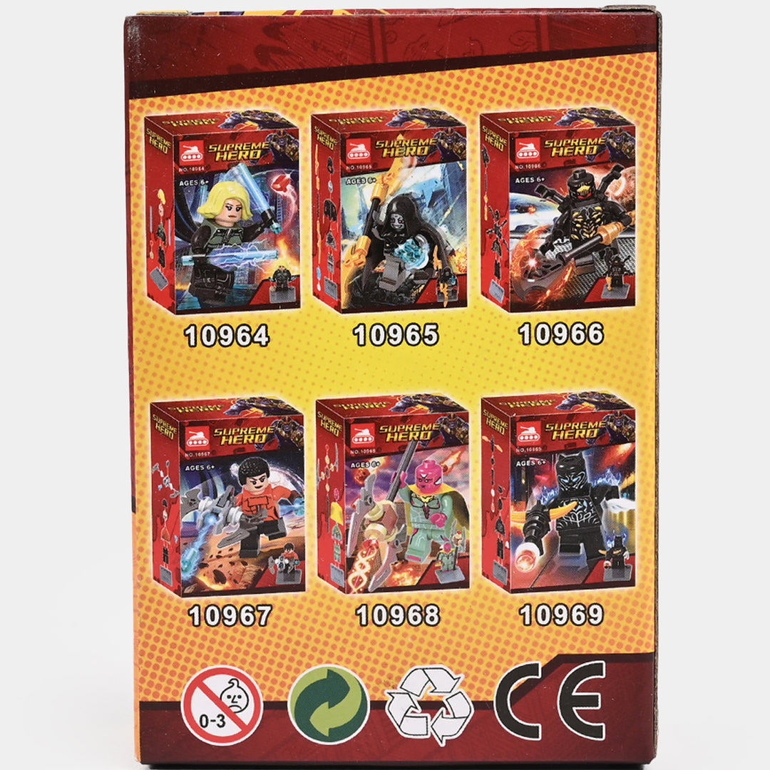 Mini Character Figure Building Blocks Set