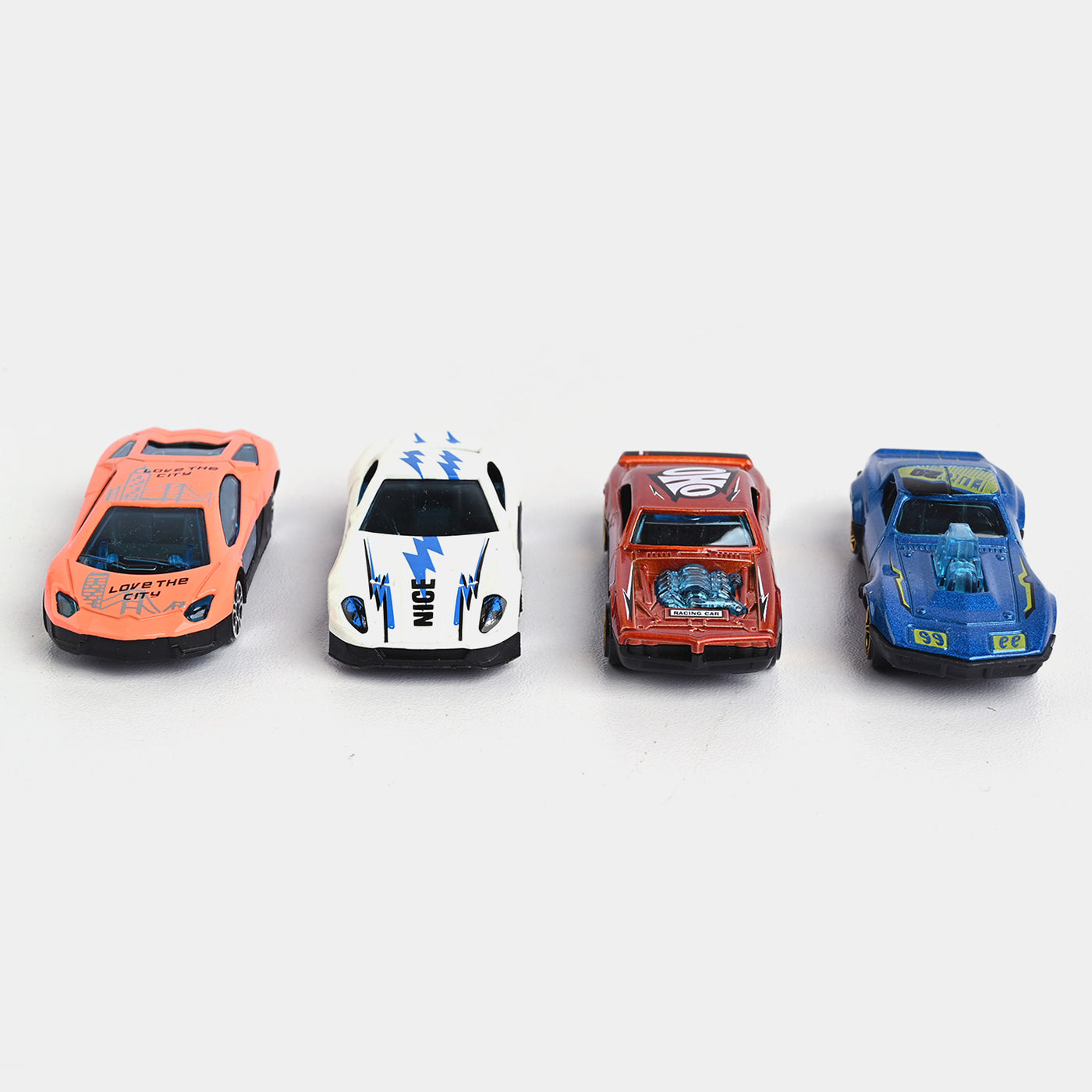 Super Die Cast Car Set Multi | 4PCs