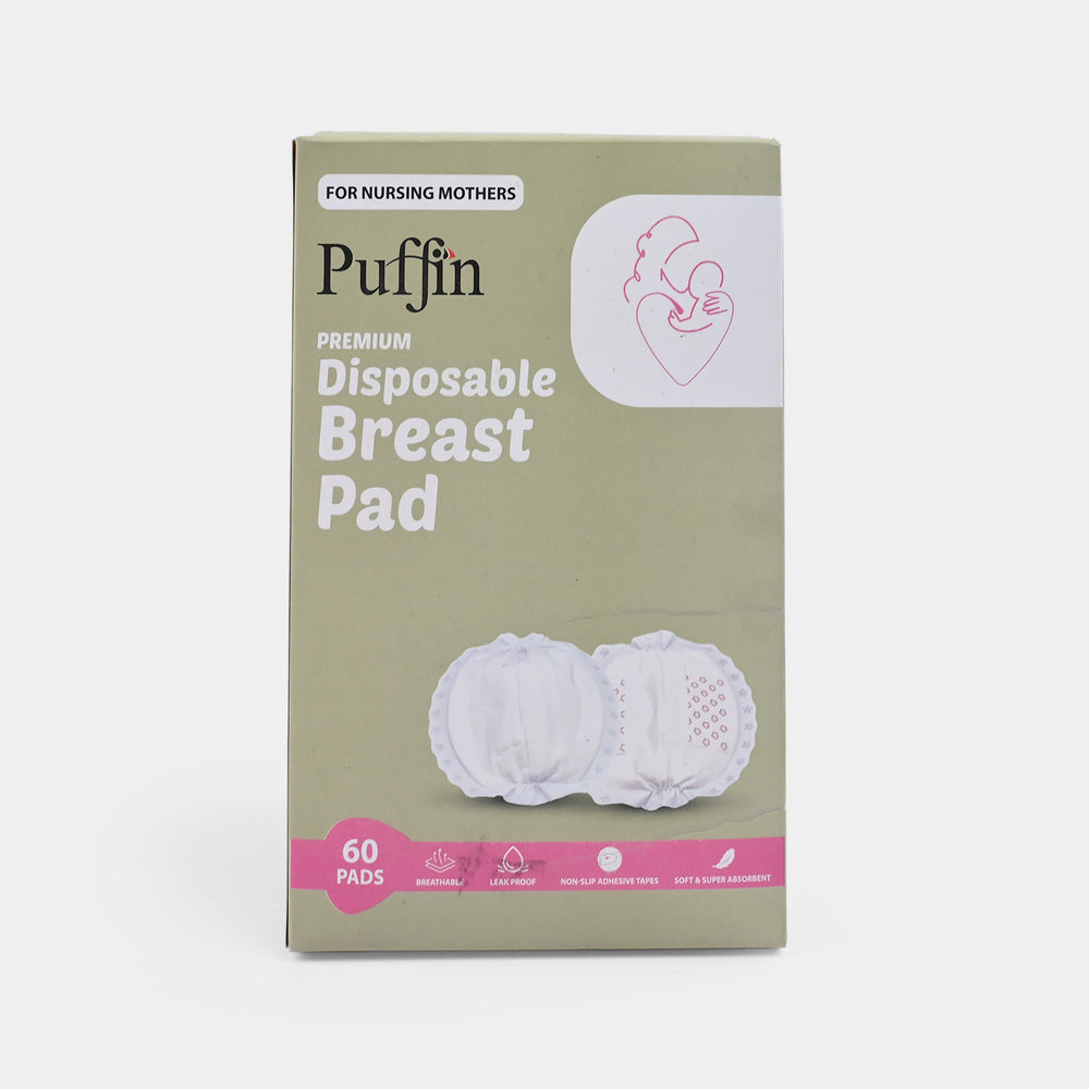 Puffin 60Pcs Disposable Breast/Nursing Pad