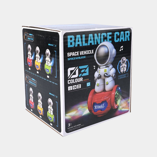 Astronaut Spray Balance Car with Light and Music For Kids