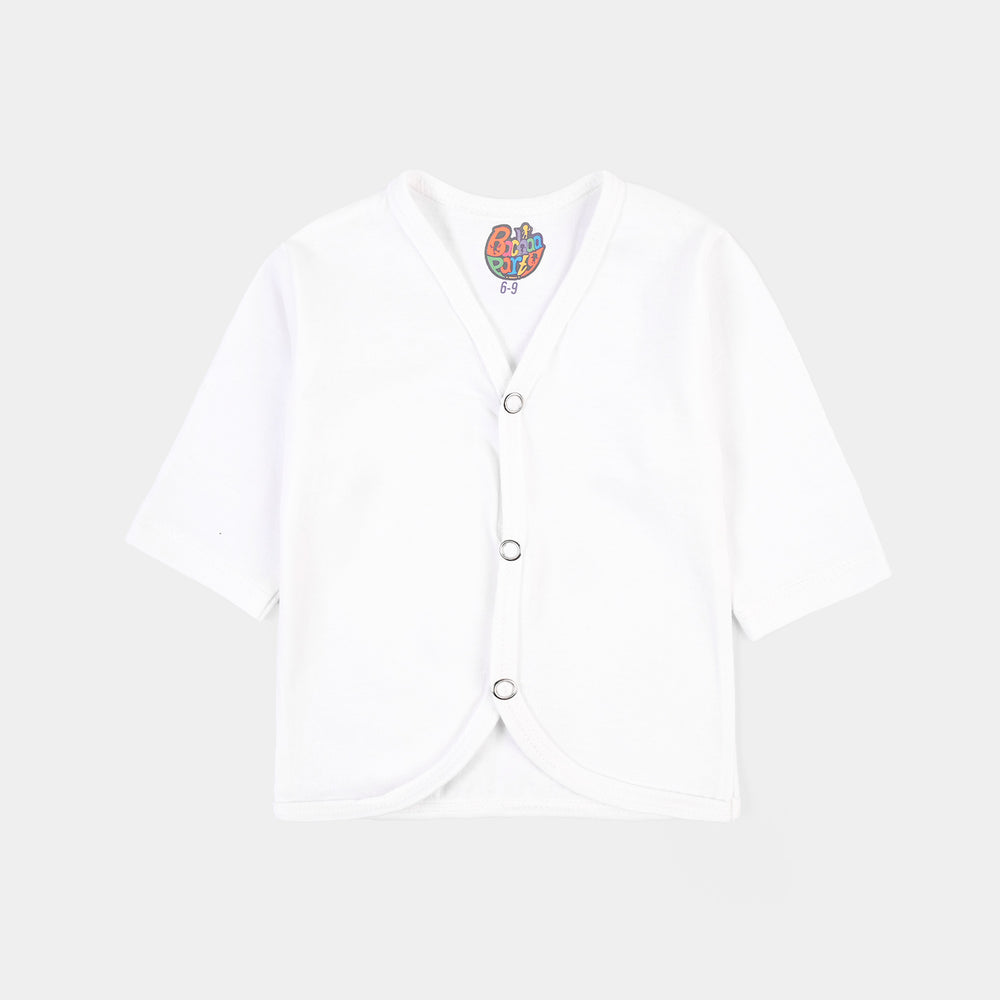 Full Sleeve Vest White