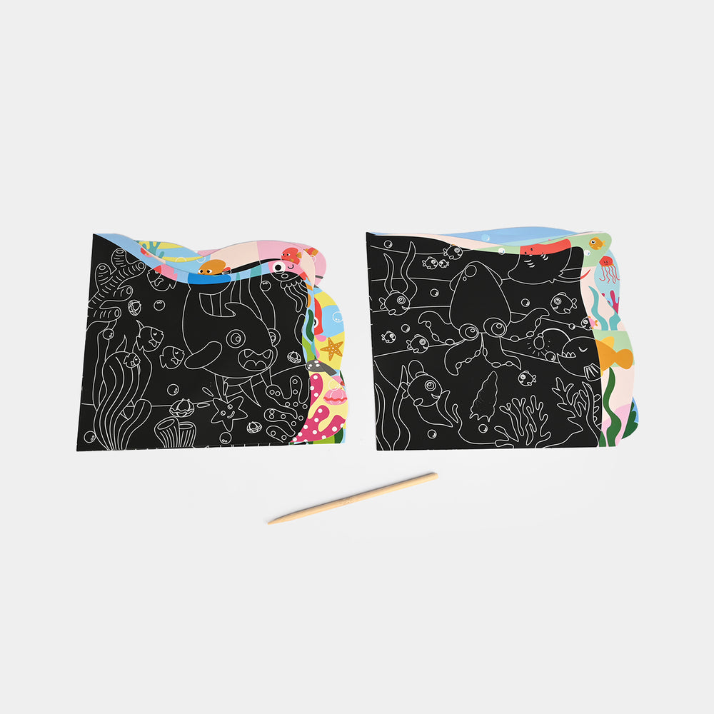 Magic Scratch Cards Art Set