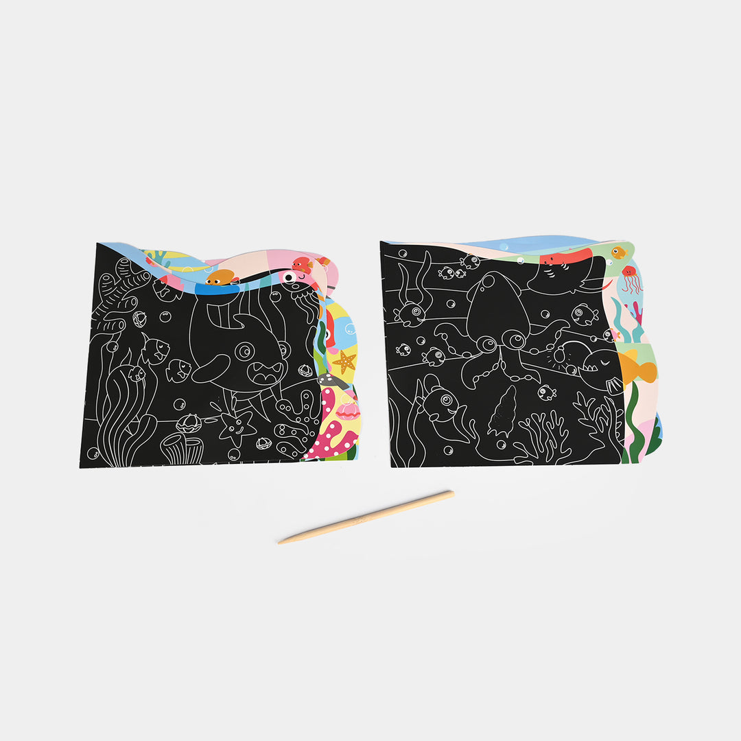 Magic Scratch Cards Art Set