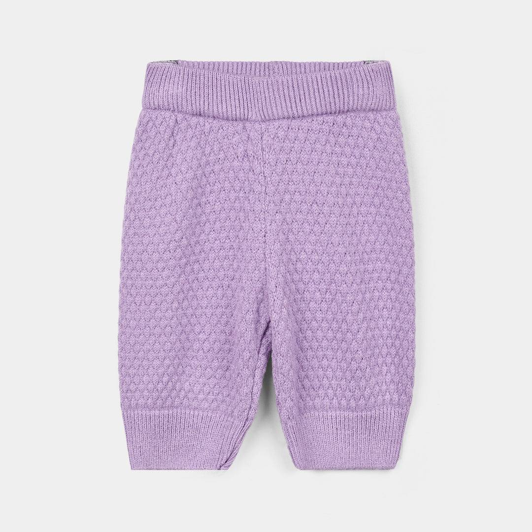 Infant Girls Acrylic Cord Set Eli-Purple