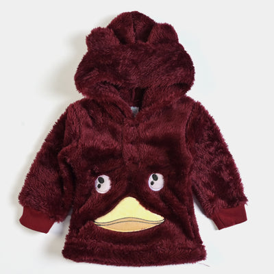 Infant Unisex Baby 2PC Suit Duck - Maroon