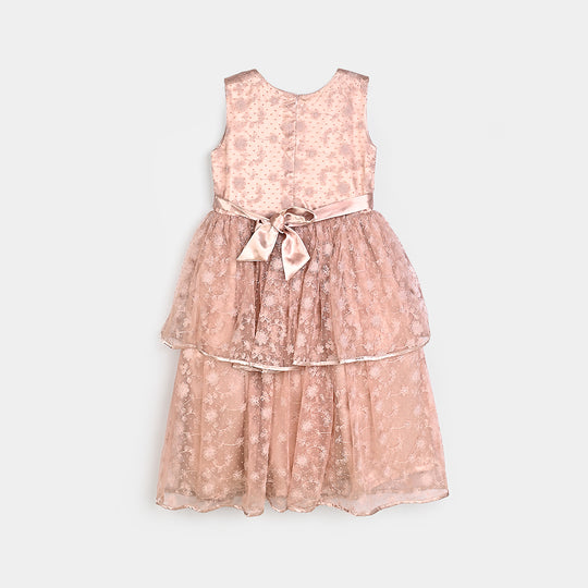 Girls Net Fancy Frock Florence