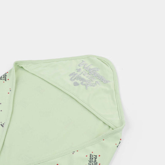 Baby Wrapping Sheet | Welcome to the World