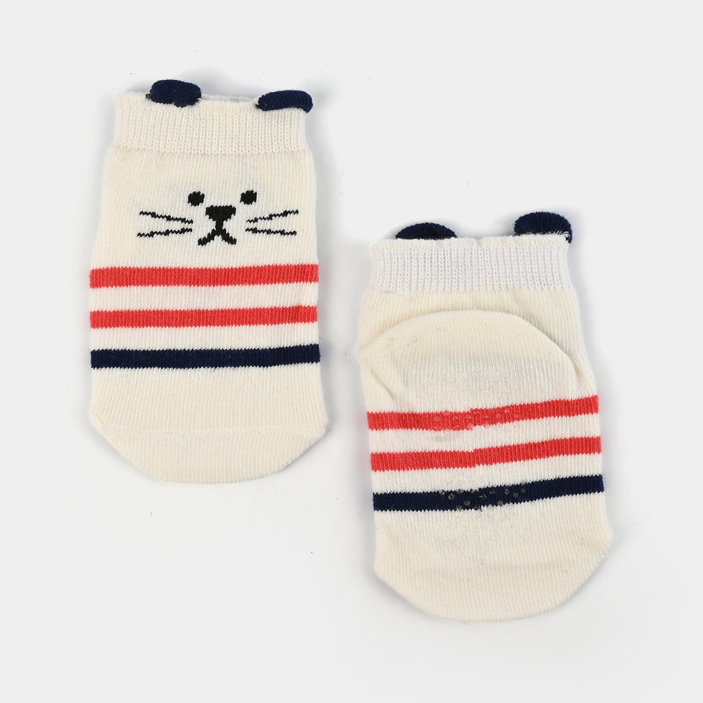 Boys Socks Anti Slip White | 12M+