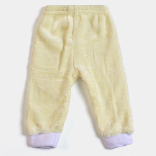 Infant Unisex Baby 2PC Suit Bear - Cream