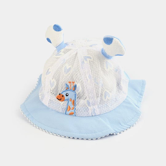 Baby Round Cap/Hat | 9M+ | Blue