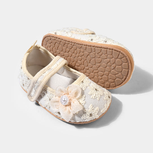 Girls Shoes E195-BEIGE