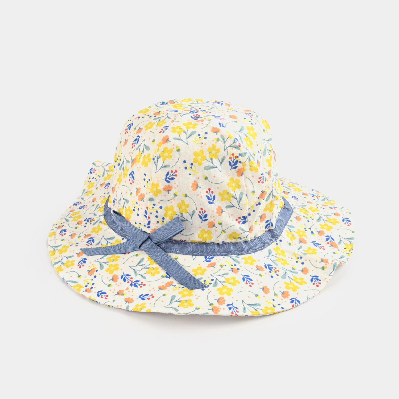 Baby Round Cap/Hat | 9M+ | Yellow