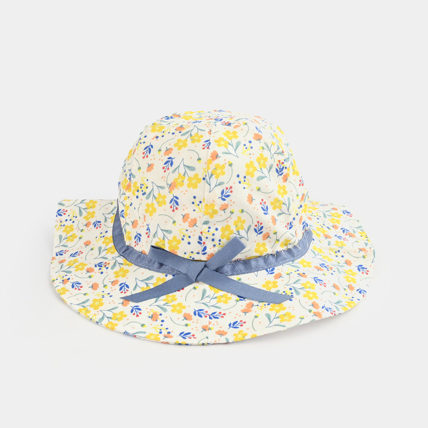 Baby Round Cap/Hat | 9M+ | Yellow