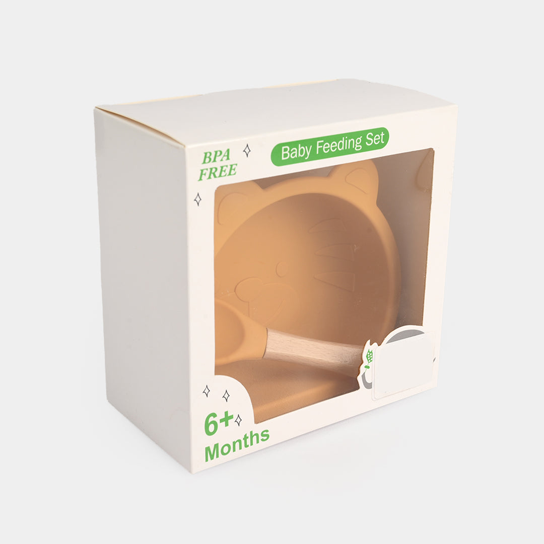 Silicone Feeding Bowl & Spoon | 6M+