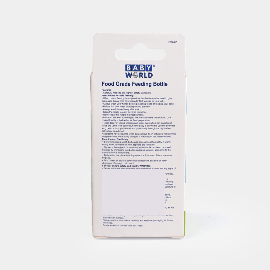 Wide Neck Feeder Bottle 4Oz 4037