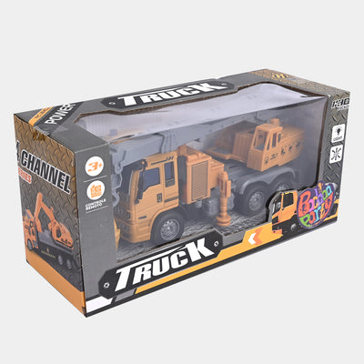 CONSTRUCTION TRUCK REMOTE CONTROL FOR KIDS