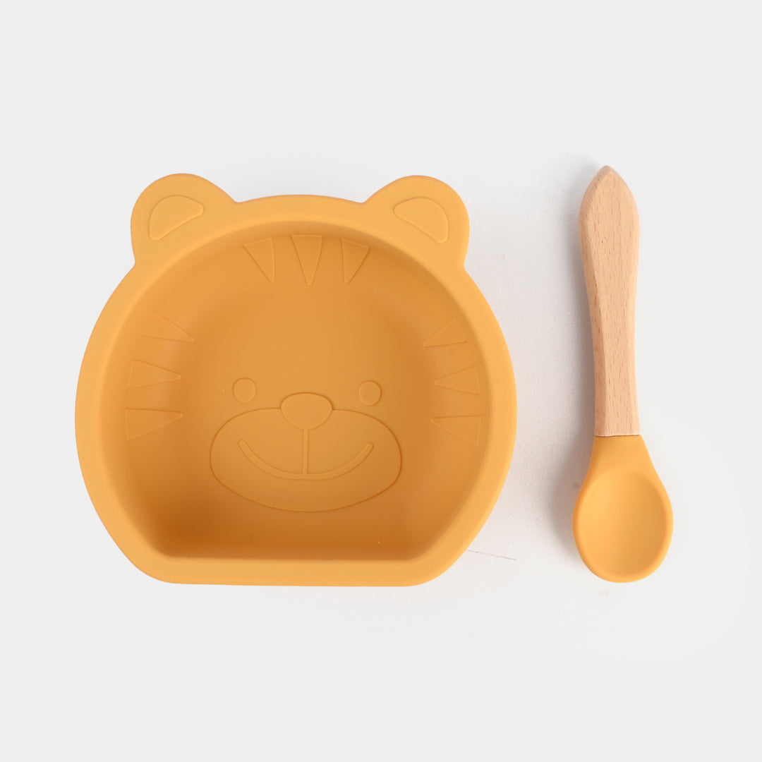 Silicone Feeding Bowl & Spoon | 6M+