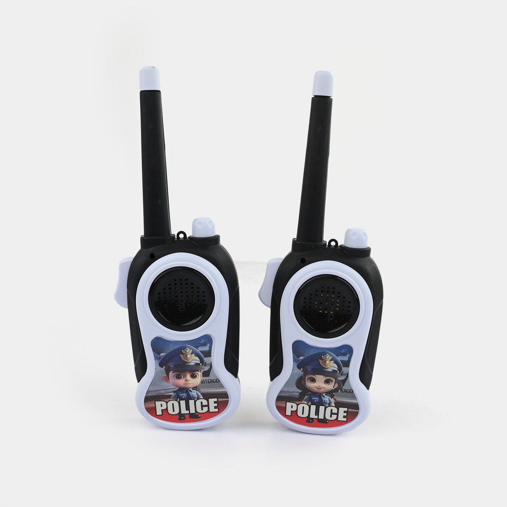 Police Walkie Talkie Toy Set