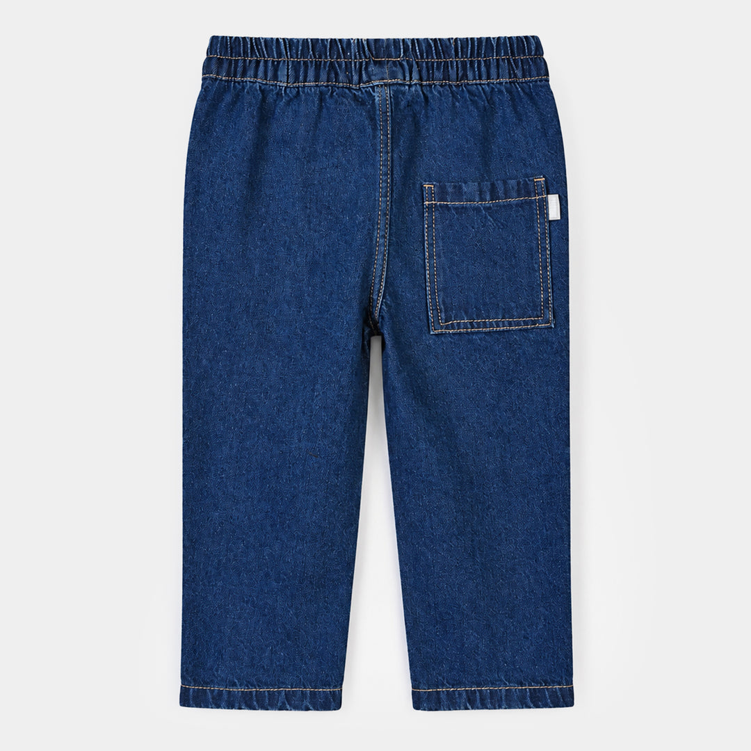 Boys Denim rigid Pant Fresh Blue-Med.Blue