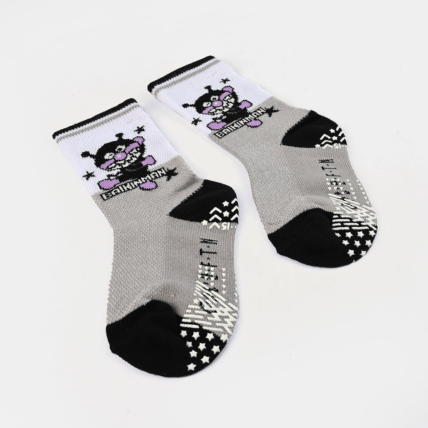 Socks Anti Slip Grey | 2Y+