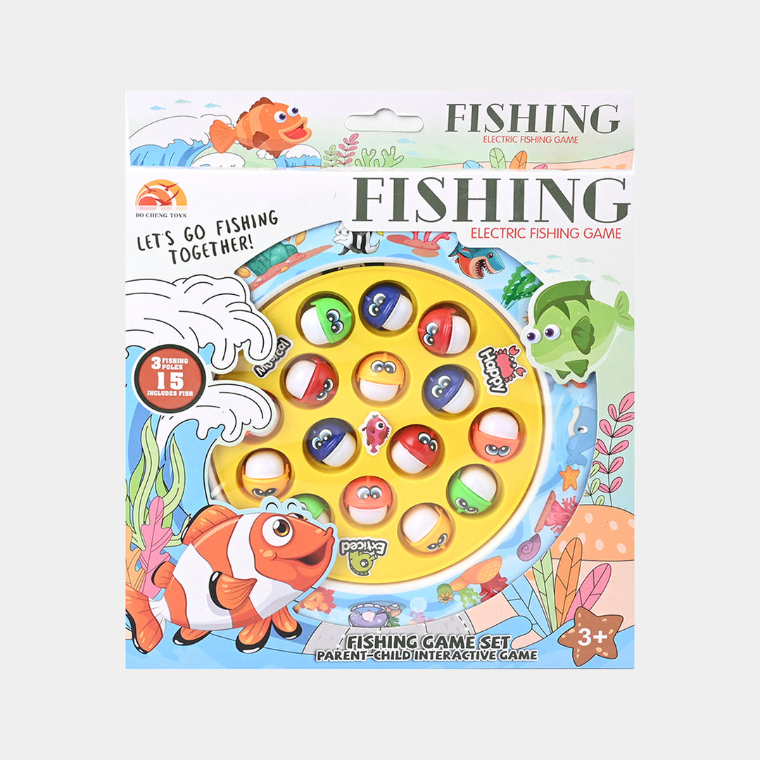 Electric Fun Fishing Game For Kids