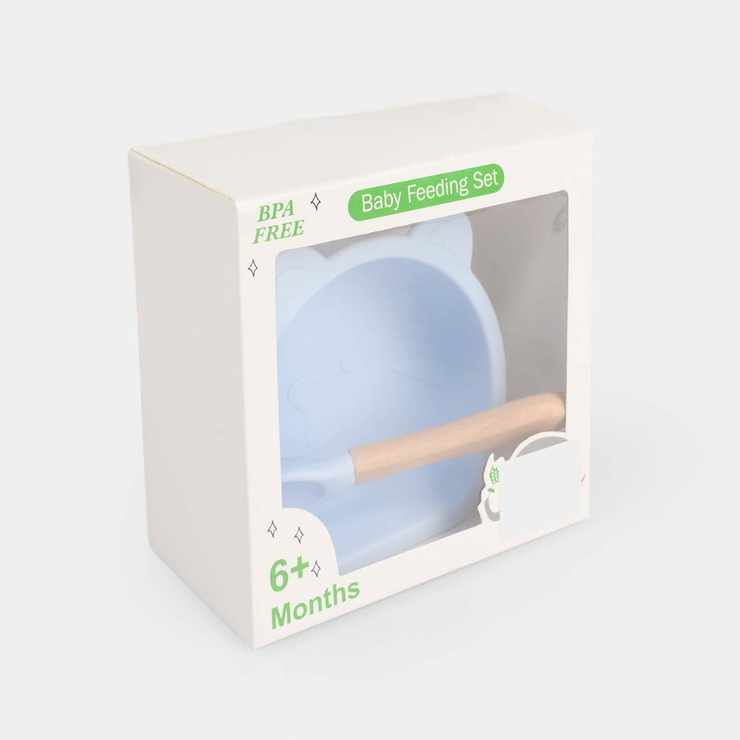 Silicone Feeding Bowl & Spoon | 6M+