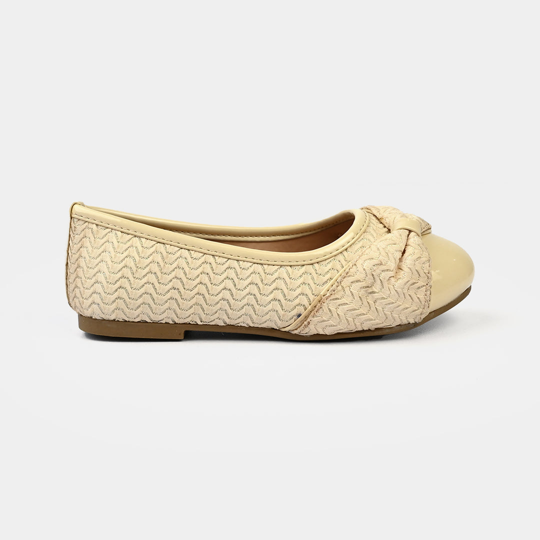 Girls Pumps BS-05-BEIGE