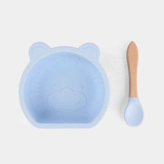Silicone Feeding Bowl & Spoon | 6M+