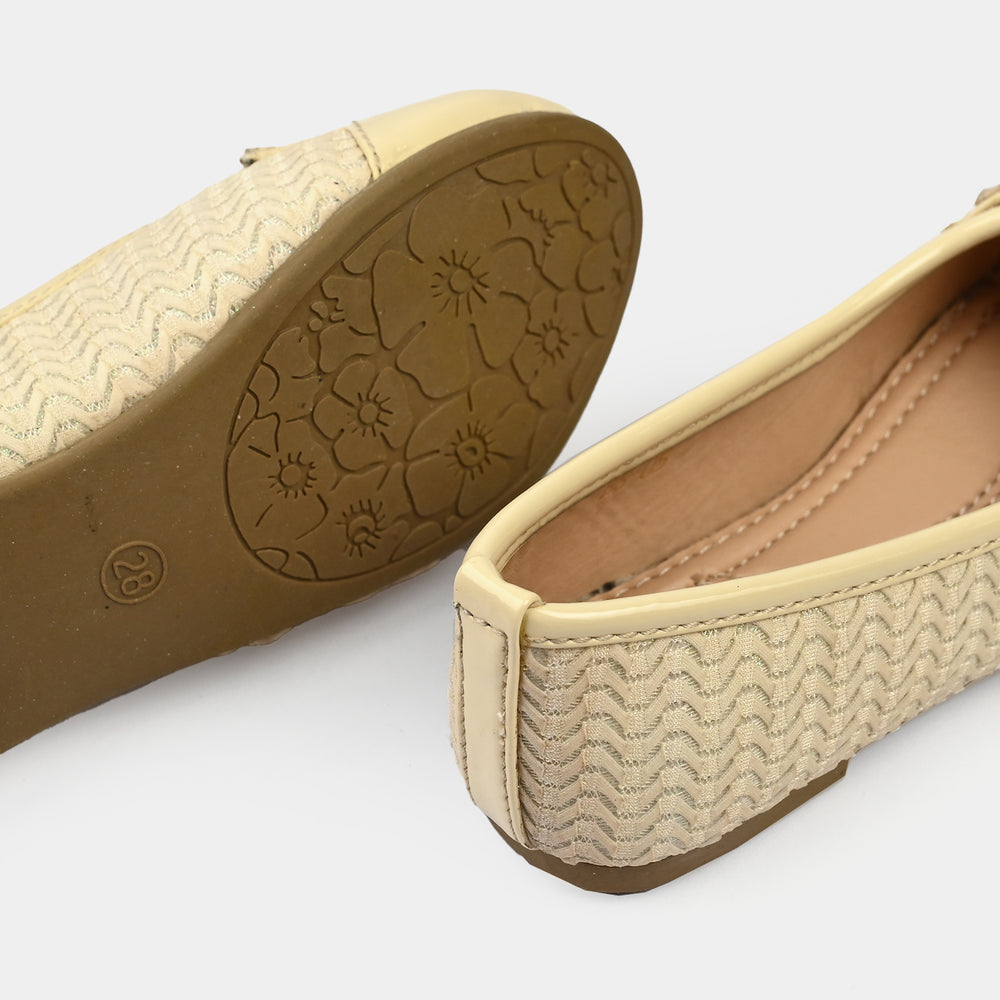 Girls Pumps BS-05-BEIGE