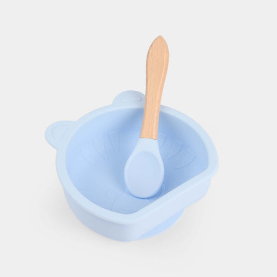 Silicone Feeding Bowl & Spoon | 6M+