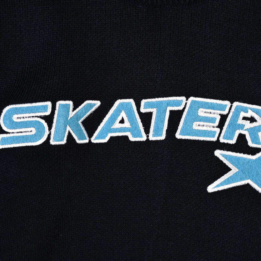 Boys Acrylic Sweater-Skater-NAVY