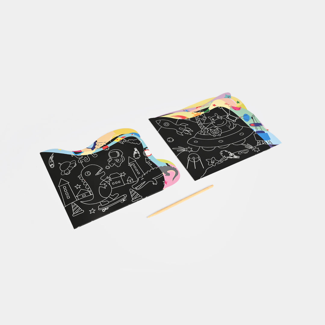 Magic Scratch Cards Art Set