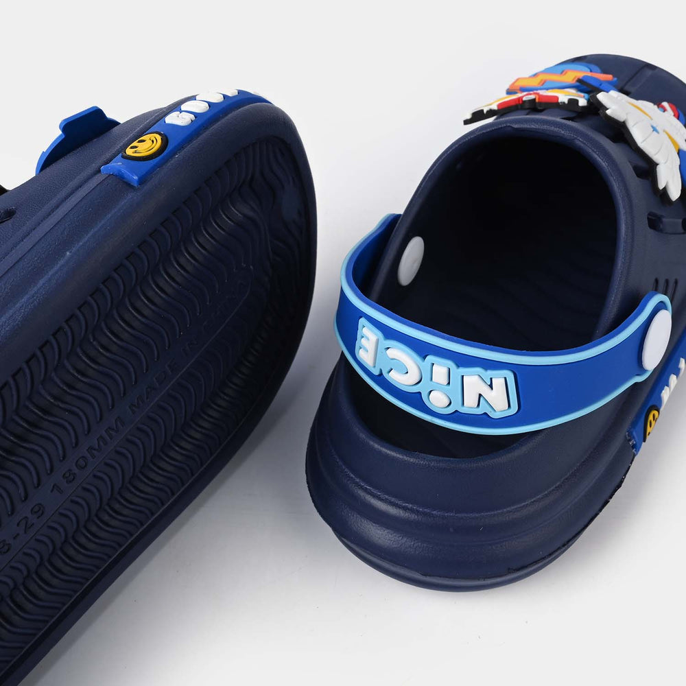 Boys Clogs 3502-15-NAVY