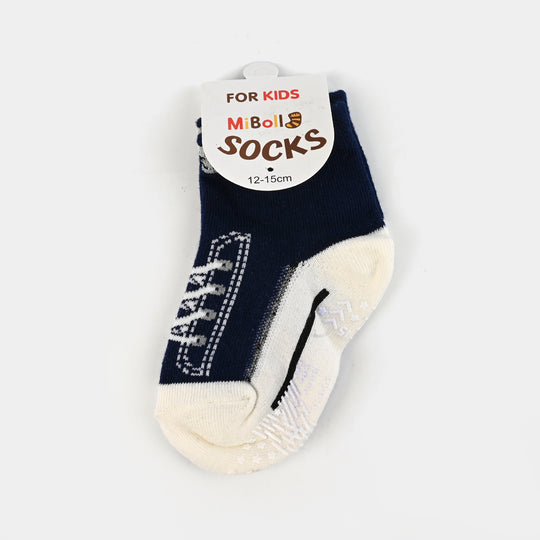 Socks Anti Slip Black & White | 2Y+