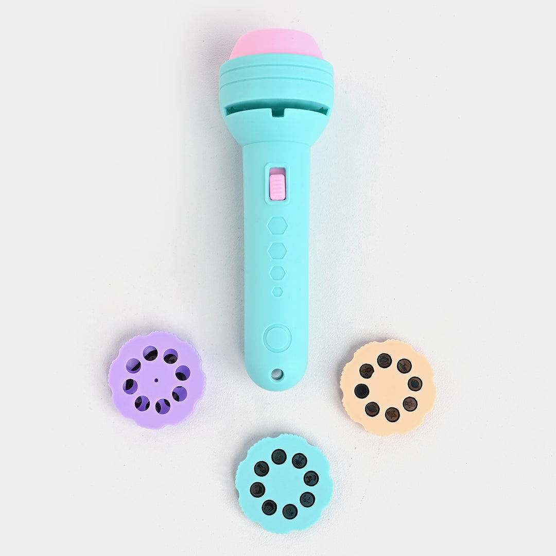 Flashlight Torch Slide Projector for Kids