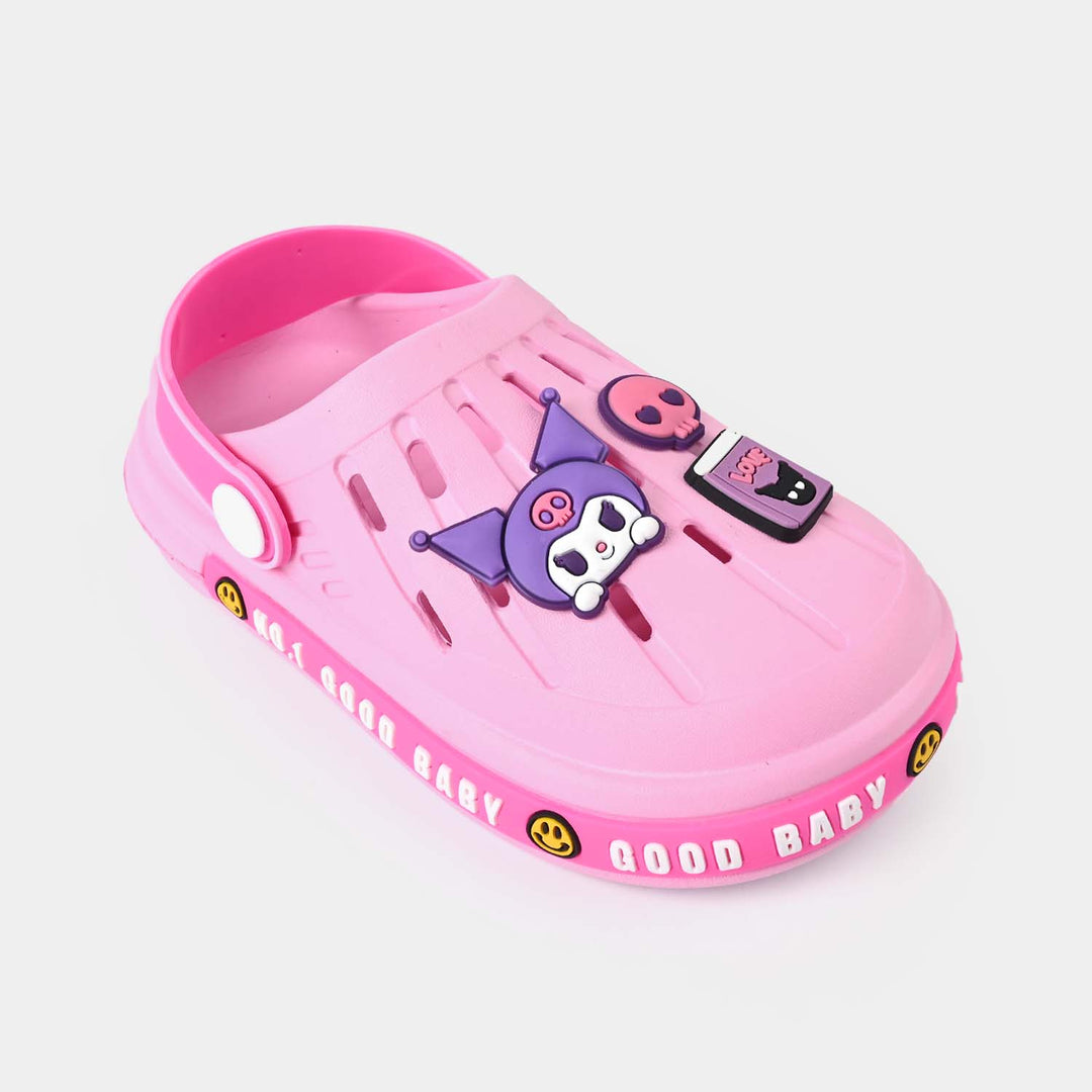 Girls Clogs 3502-Fuschia