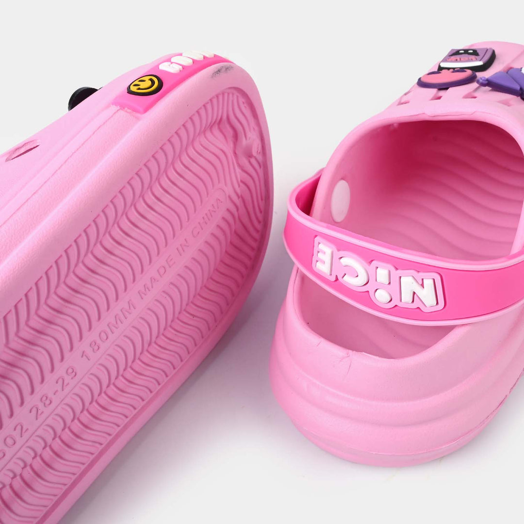 Girls Clogs 3502-Fuschia