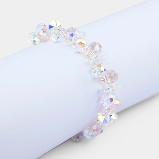 Fancy Bead Charm Bracelet