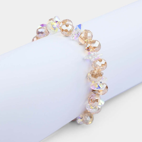 Fancy Bead Charm Bracelet