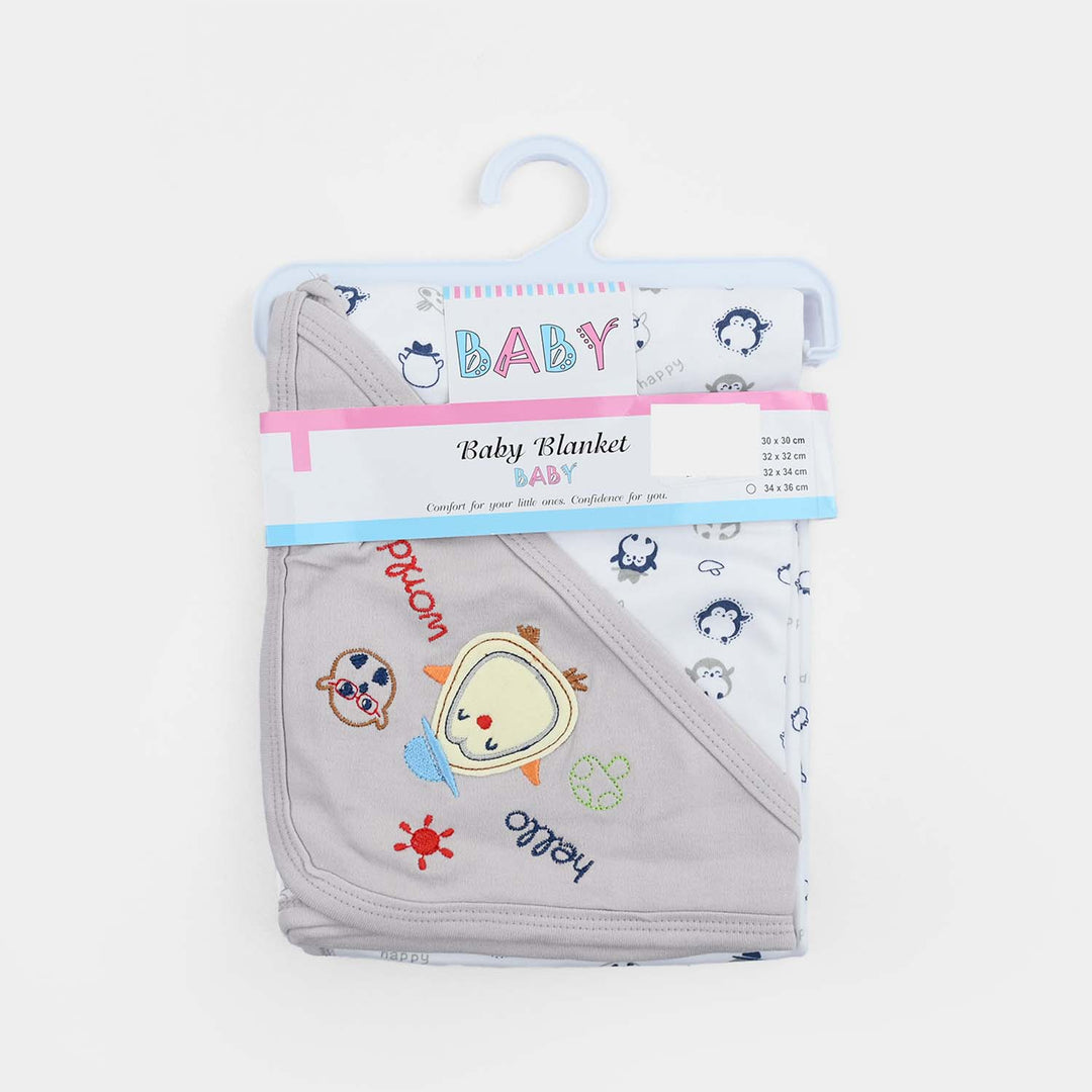 Newborn Hooded Baby Blanket