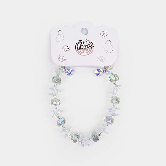 Fancy Bead Charm Bracelet
