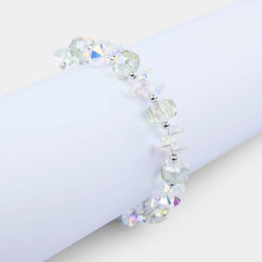Fancy Bead Charm Bracelet