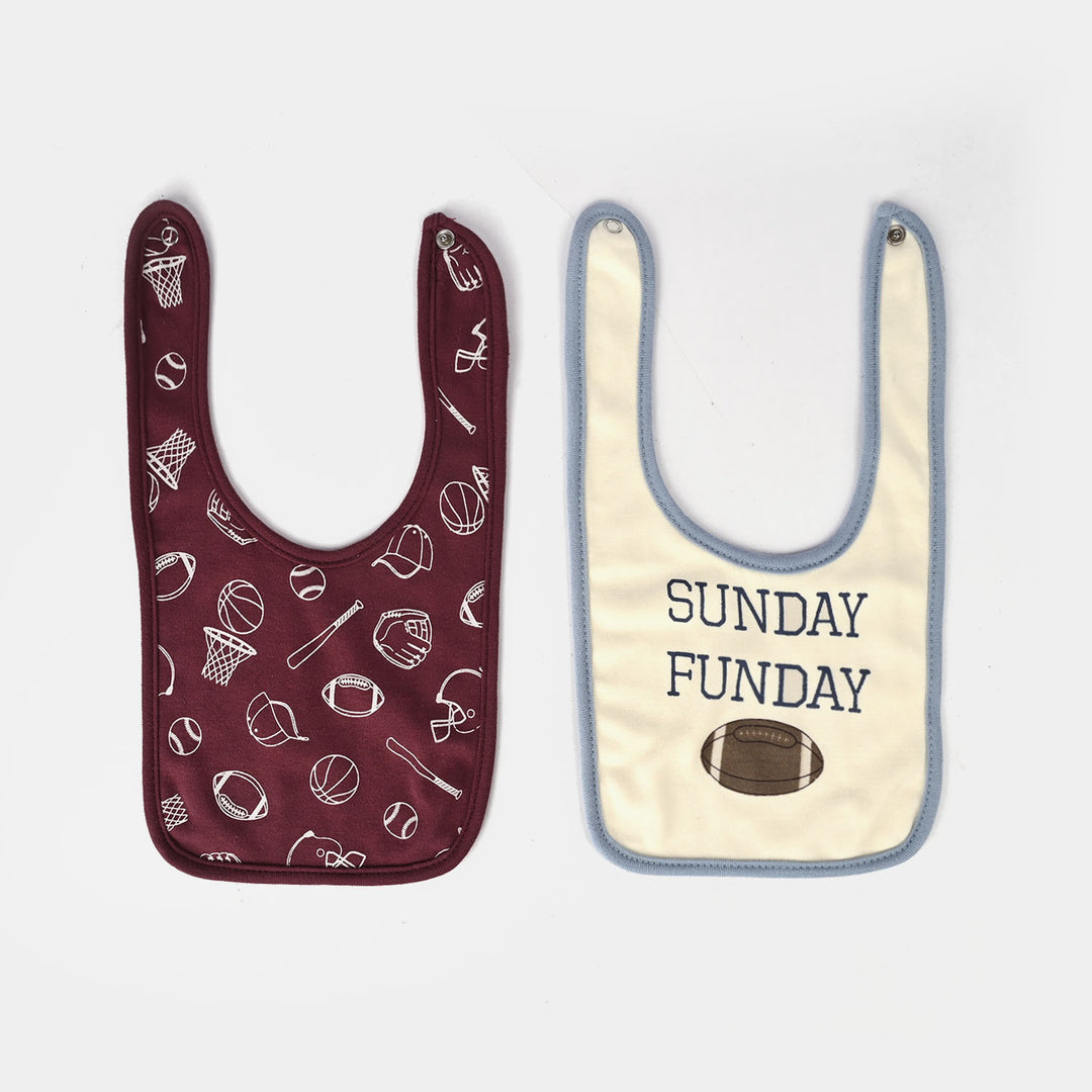 Baby Bibs & Booties Set | 4 Pcs