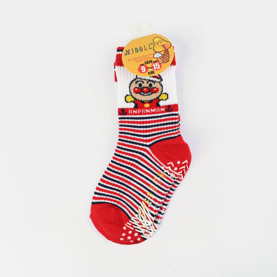 Boys Anti Slip Socks Stripe Line | 2Y+