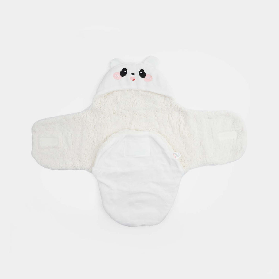 Hooded Swaddle Fur | 0M+