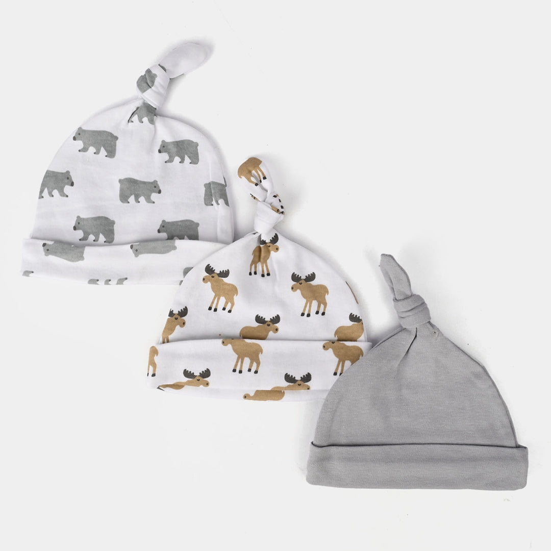Knotted Baby Cap/Hat | 3PCs